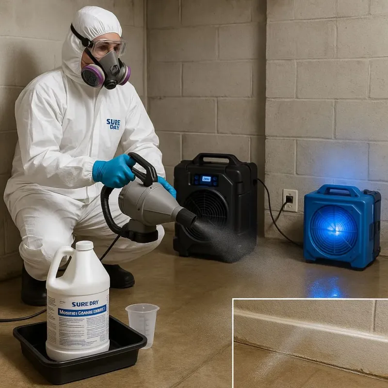 Sanitization and Odor Removal process in West Haven, CT