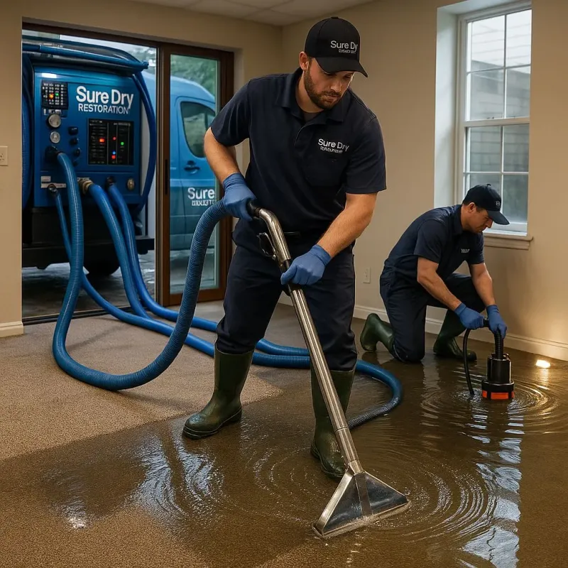 Water Extraction and Removal process in West Haven, CT